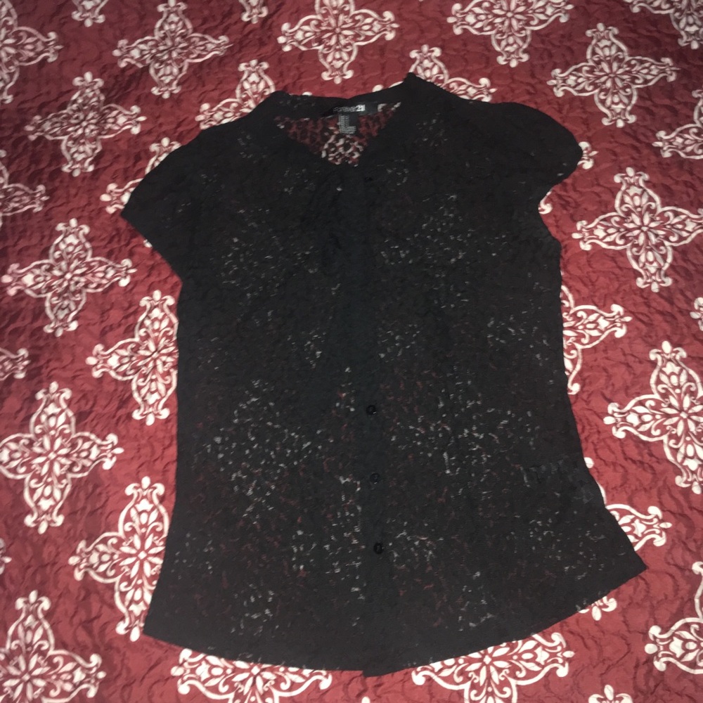 Forever 21 lace dressy top